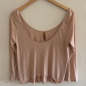 Rachel Pally Cropped Crewneck Long Sleeve